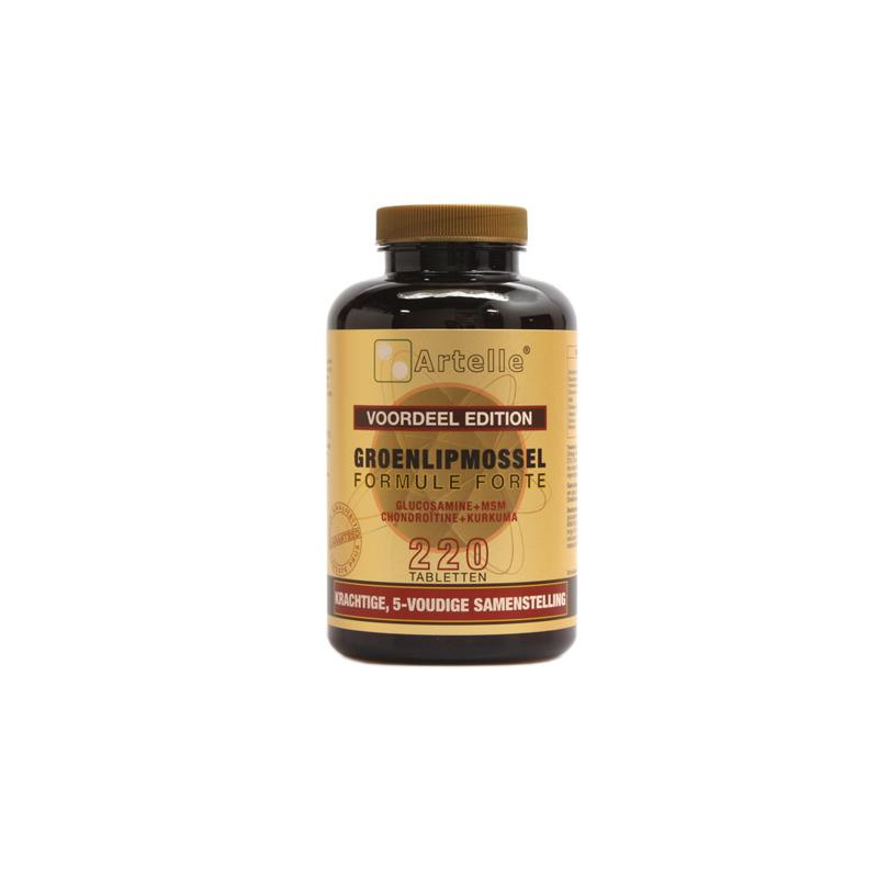 Artelle Artelle Groenlipmossel formule forte 220 - 220tb