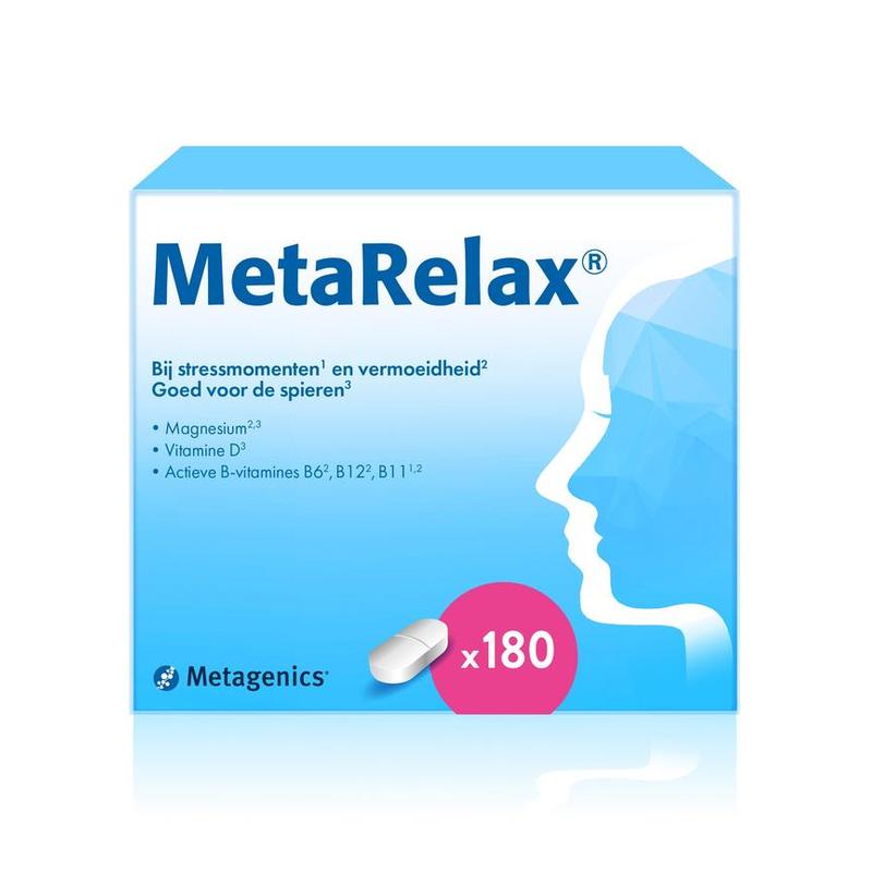 Metagenics Metagenics MetaRelax NFI 180TABL - 180tb