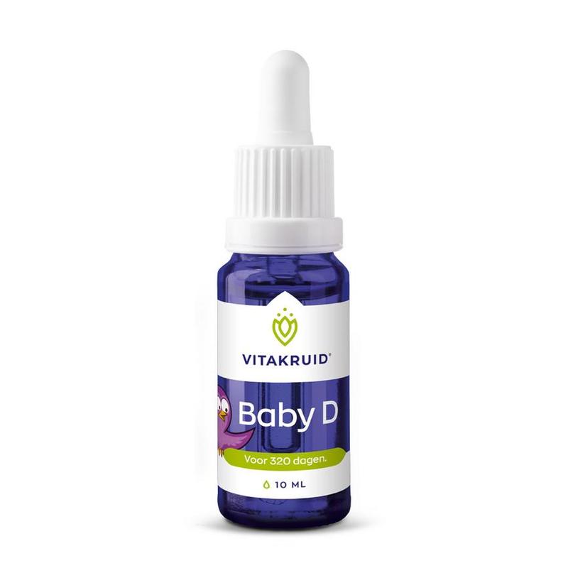 Vitakruid Vitakruid Vitamine D Baby Druppels - 10ml