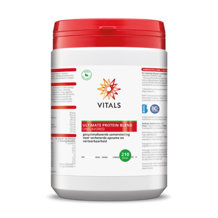 Vitals Vitals Ultimate Protein Blend Unflavored - 210gr