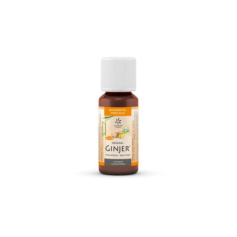 Lemon pharma Lemon Pharma GINJERÂ® Gember druppels forte BIO - 20ml