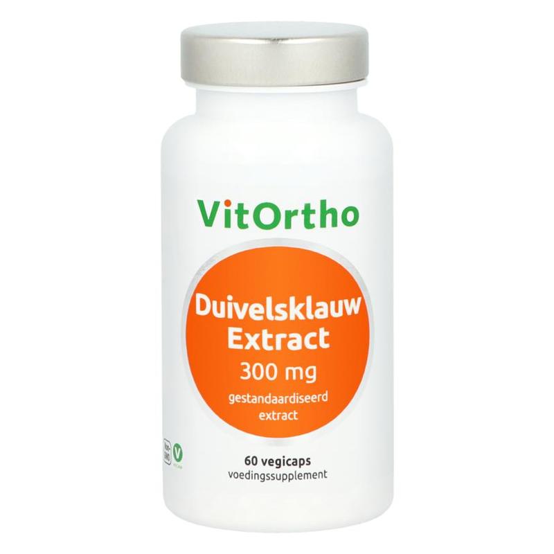 Vitortho VitOrtho Duivelsklauw Extract 300 mg 60 vegicaps - 60vcp