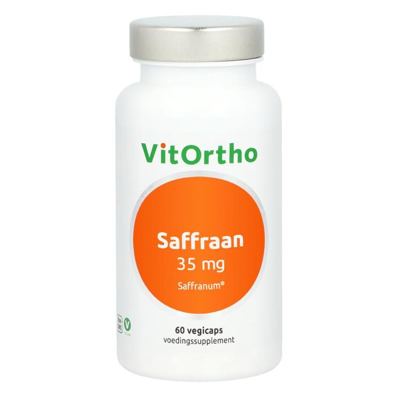 Vitortho VitOrtho Saffraan 35mg 60vcaps - 60vcp