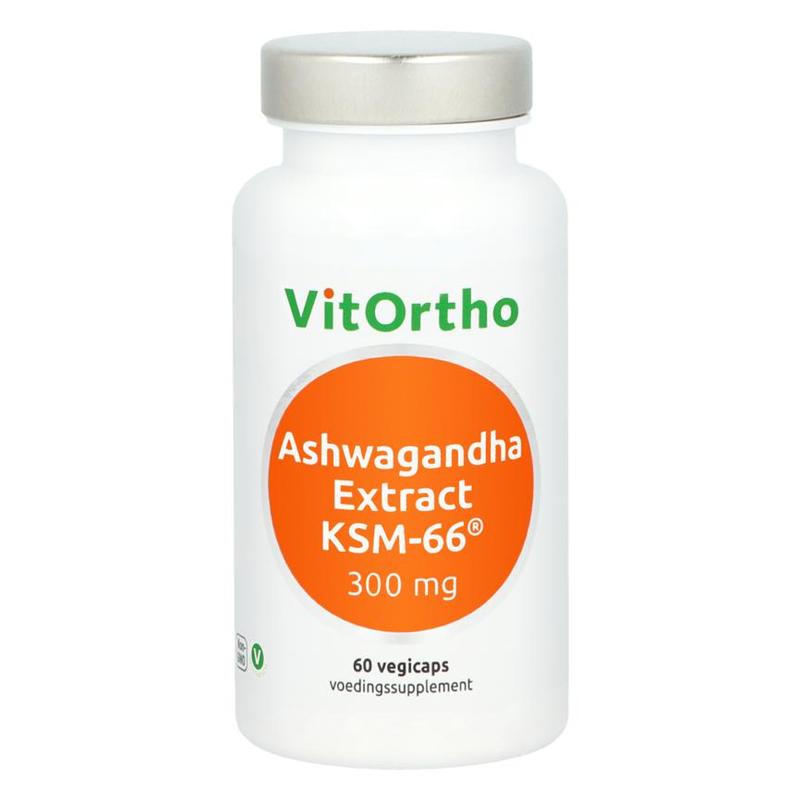 Vitortho VitOrtho Ashwagandha Extract 300 mg KSM-66 60 veg - 60vcp