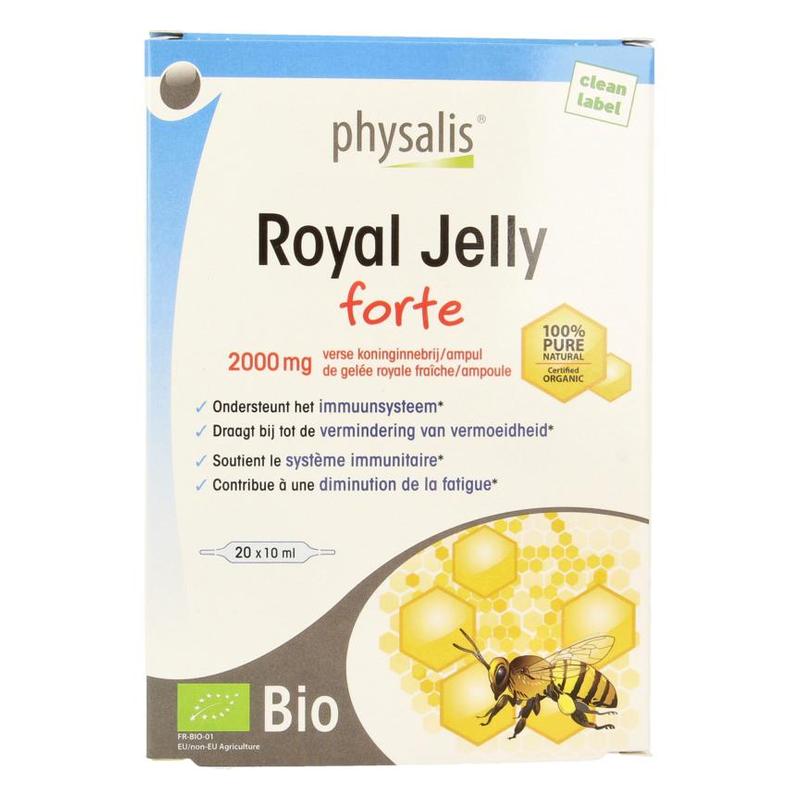 Physalis Physalis Royal Jelly forte ampullen 20x10 ml BIO - 20amp