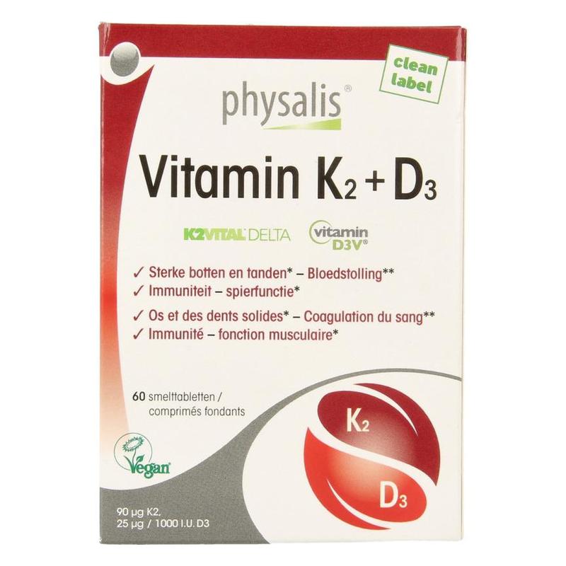 Physalis Physalis PH Vitamin K2 + D3 60 tab - 60tb