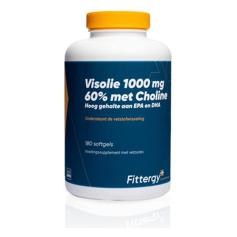 Fittergy Fittergy Visolie 1000 mg 60% met Choline - 180sft