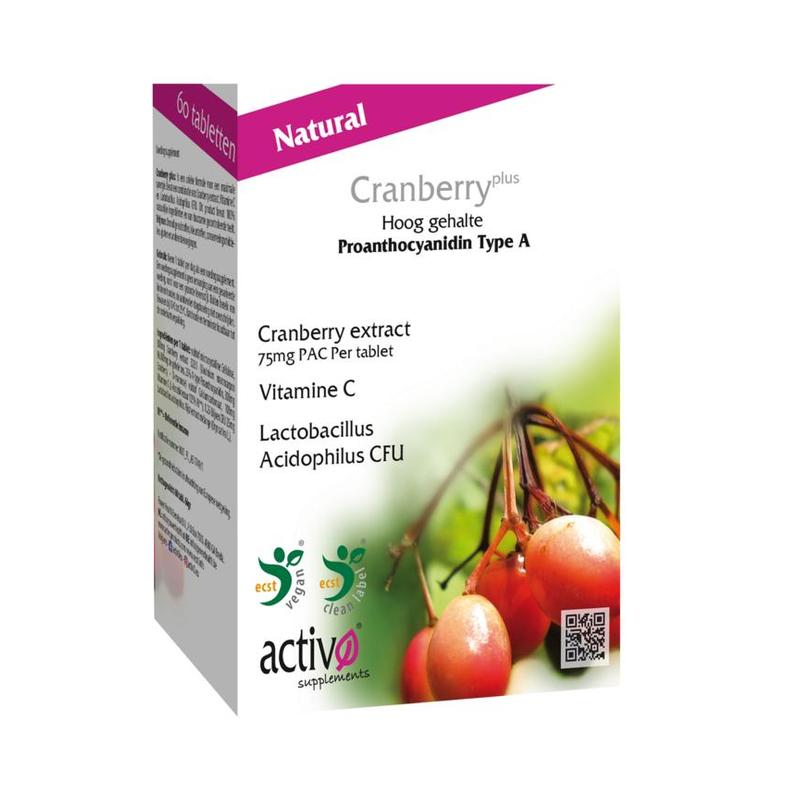 Activo activO Cranberry plus - 60tb