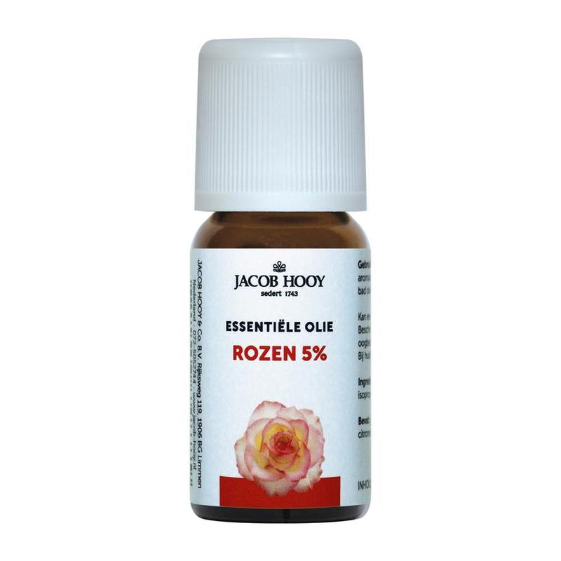 Jacob hooy Jacob Hooy ROZEN OLIE 5% 10ML - 10ml