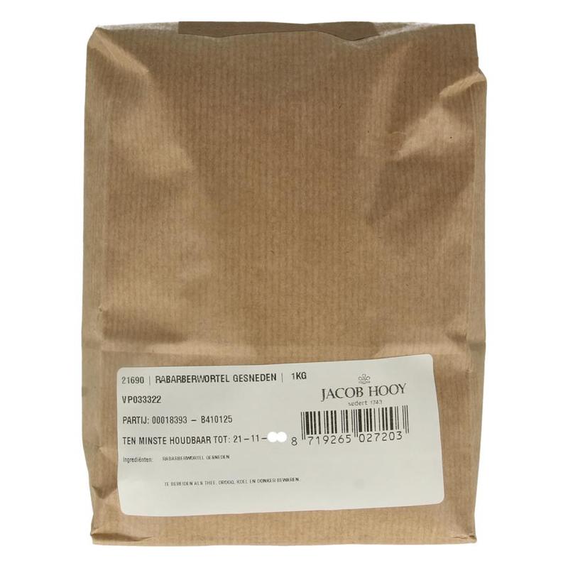 Jacob hooy jacob Hooy RABARBERWORTEL GESNEDEN - 1kg