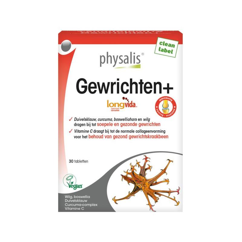 Physalis Physalis PH Gewrichten+ 30 tab - 30tb