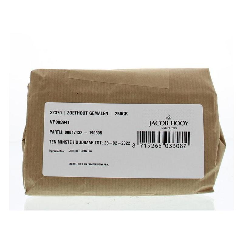 Jacob hooy jacob Hooy ZOETHOUT GEMALEN - 250gr