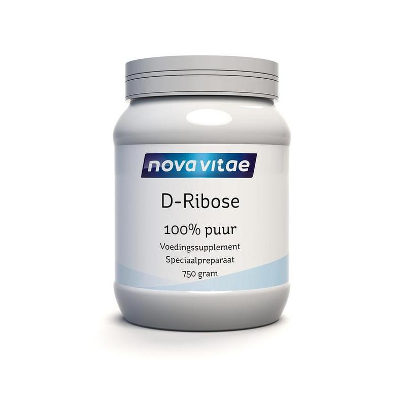 Nova vitae Nova Vitae D Ribose 100% puur - 750gr