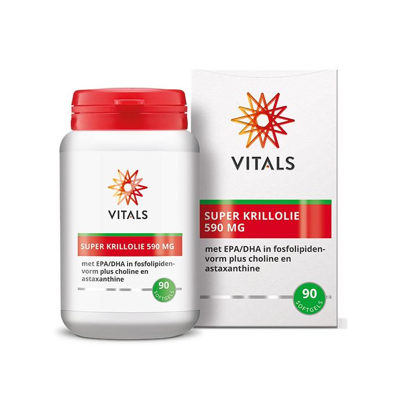 Vitals Vitals Super Krillolie 590 mg - 90sft