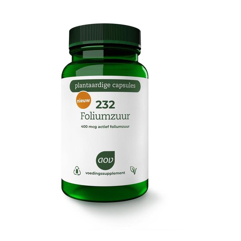 Aov AOV 232 Foliumzuur (400 mcg) - 60vcp