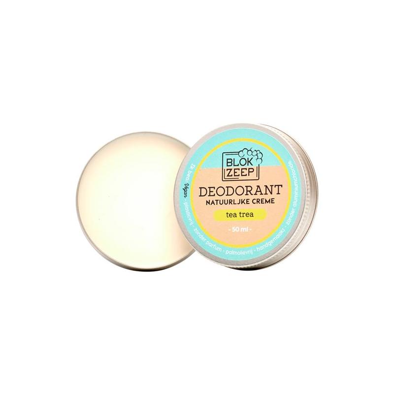 Blokzeep blokzeep Deodorant Crème - Tea Tree - 50ml