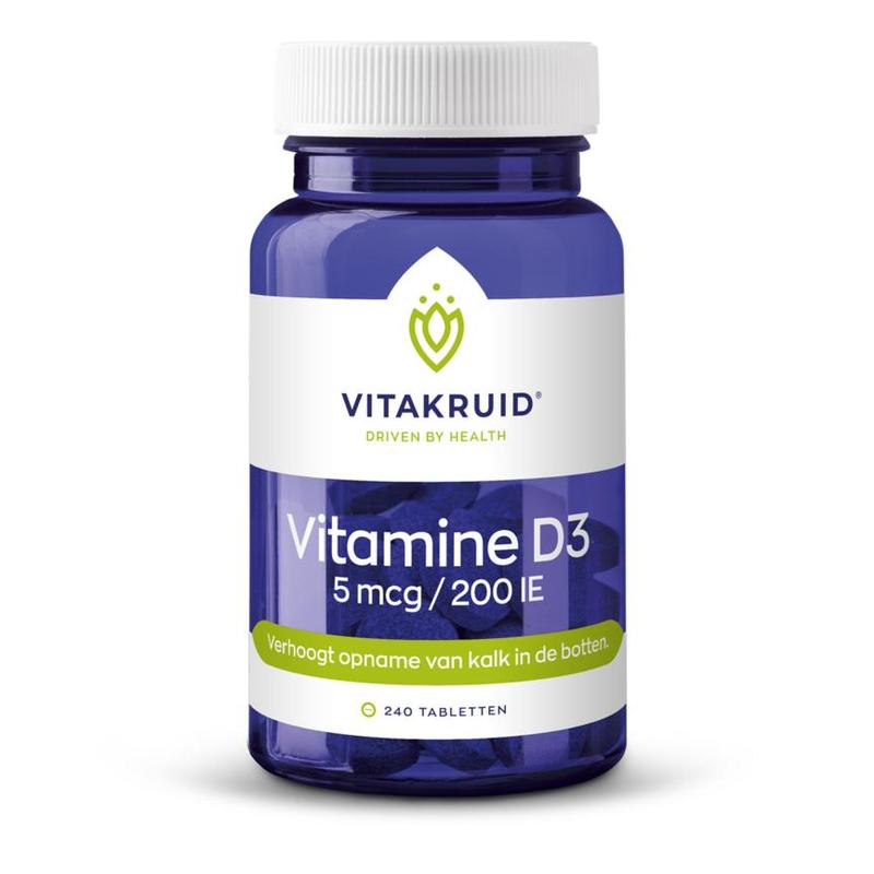 Vitakruid Vitakruid Vitamine D3 5mcg / 200IE - 240tb
