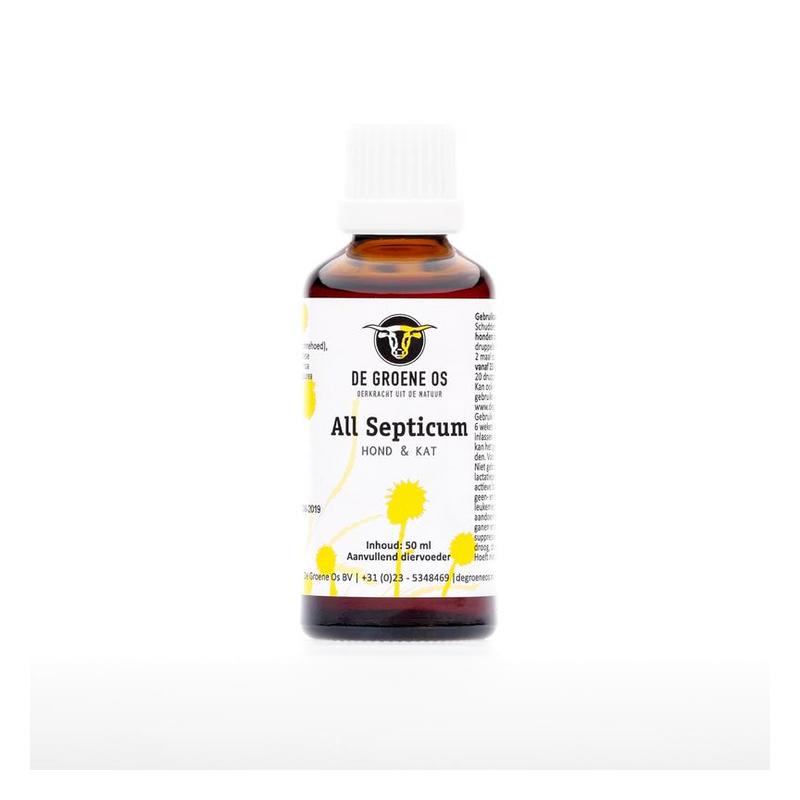 De groene os De Groene Os All Septicum Hond & Kat - 50ml