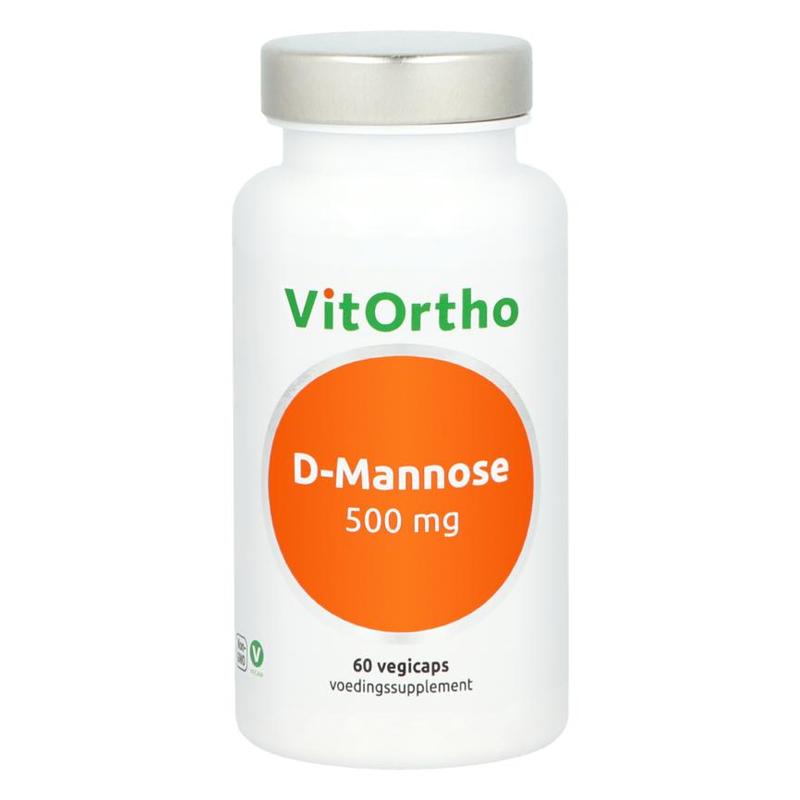 Vitortho VitOrtho D-Mannose 500 mg 60 vegicaps - 60vcp