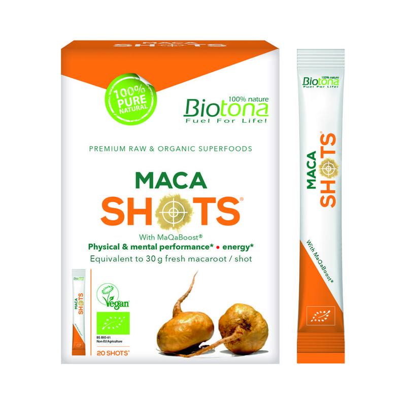 Biotona Biotona Maca shots 20x2,2 g BIO - 20