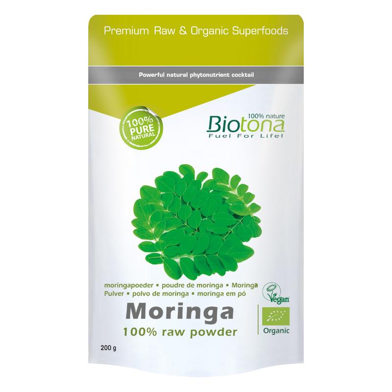 Biotona Biotona Moringa raw 200 g BIO - 200gr
