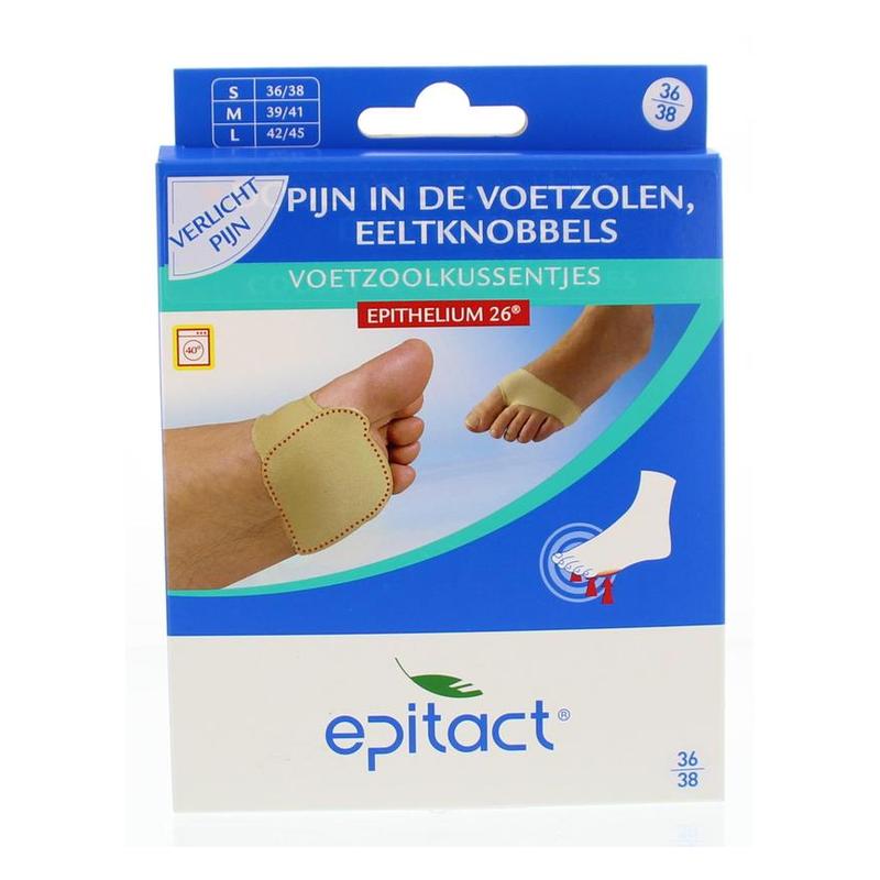 Epitact Epitact Voetzoolkussen Dubbel bescherming 36/38 - 2st