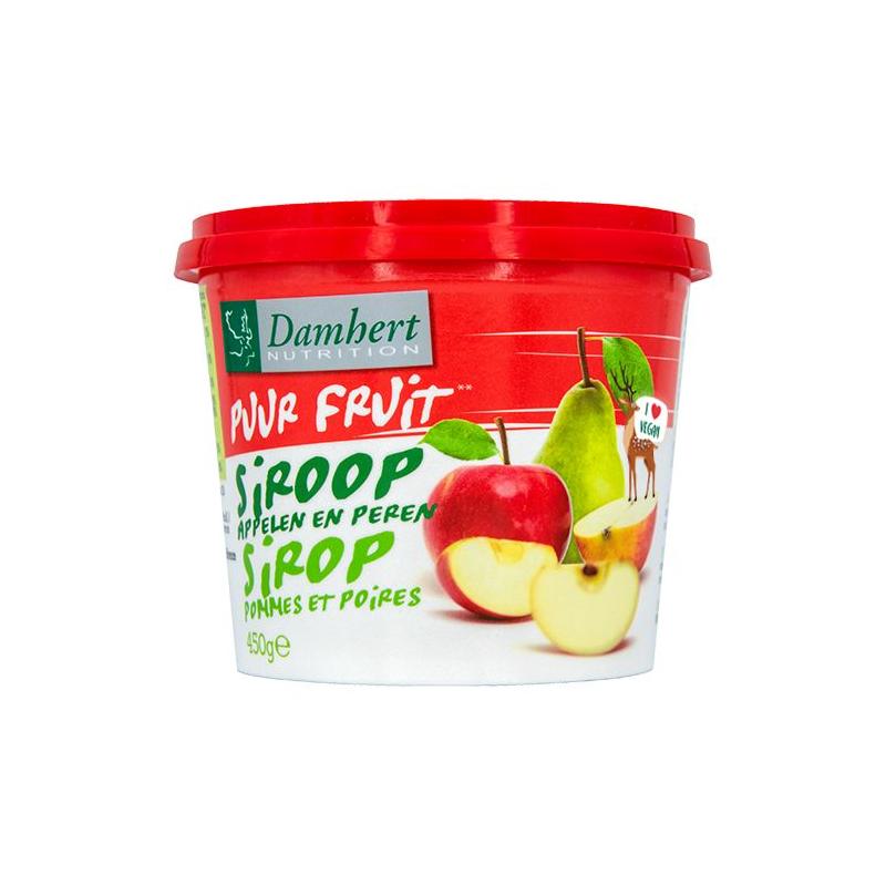 Damhert Damhert Puur Fruit Stroop Appelen en Peren - 450gr