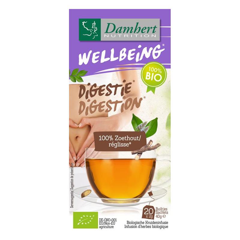Wellbeing Wellbeing Thee Digestie Zoethout BIO - 20zk