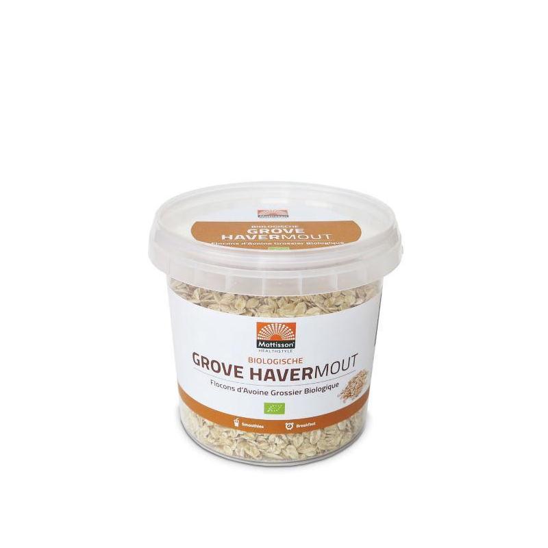 Mattisson Mattisson Bio Grove Havermout 400g - 400gr