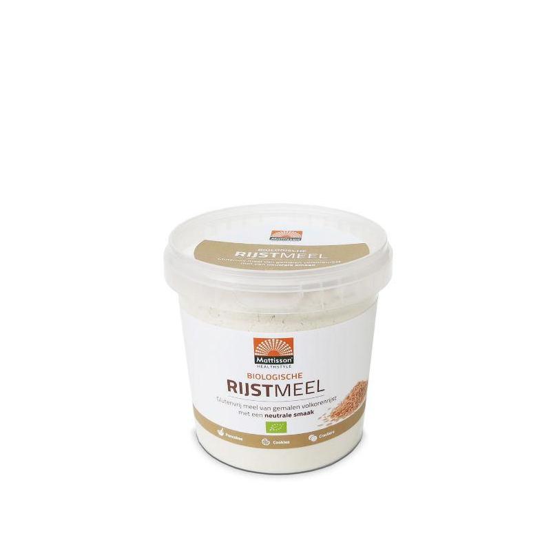 Mattisson Mattisson Bio Rijstmeel 500g - 500gr