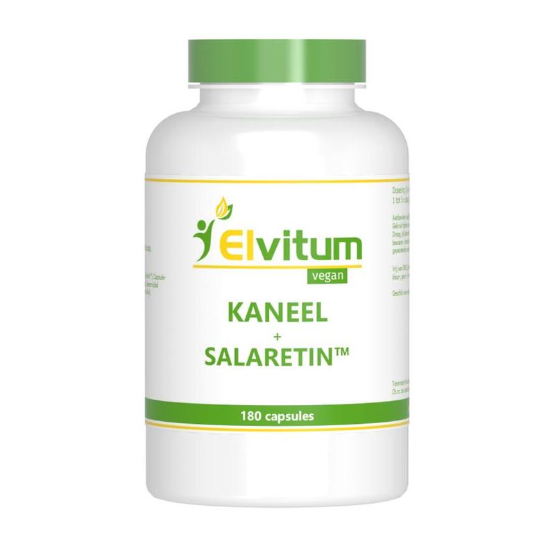 Elvitum Elvitum Kaneel met Salaretin - 180vcp