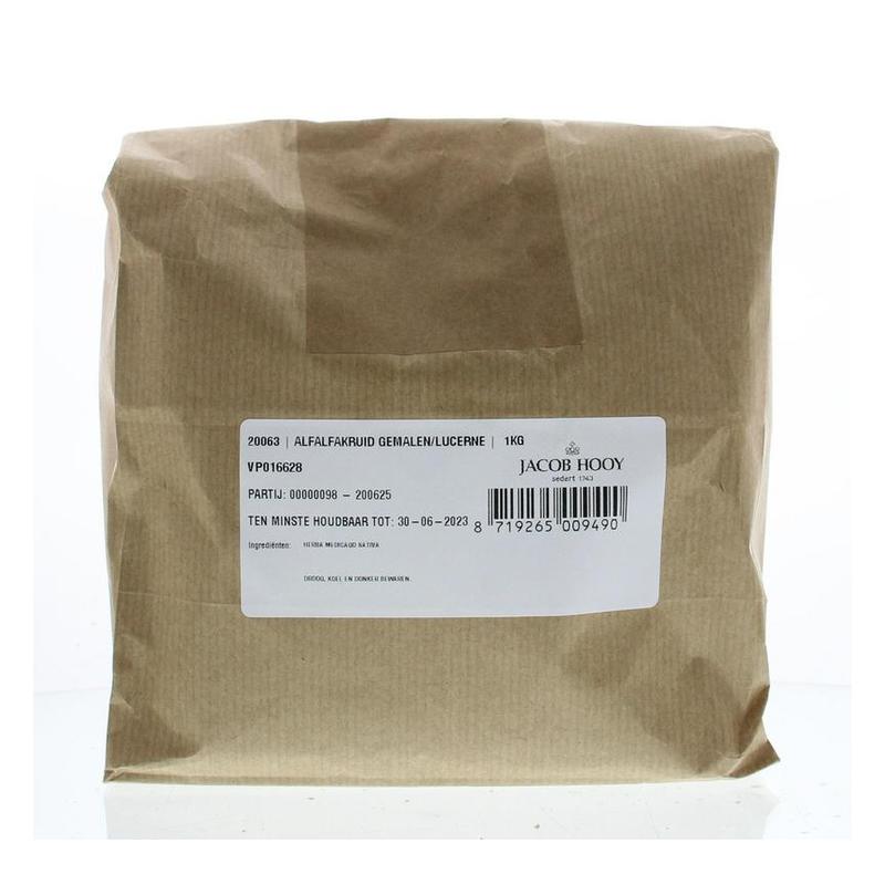 Jacob hooy jacob Hooy ALFALFAKRUID GEMALEN/LUCERNE - 1kg