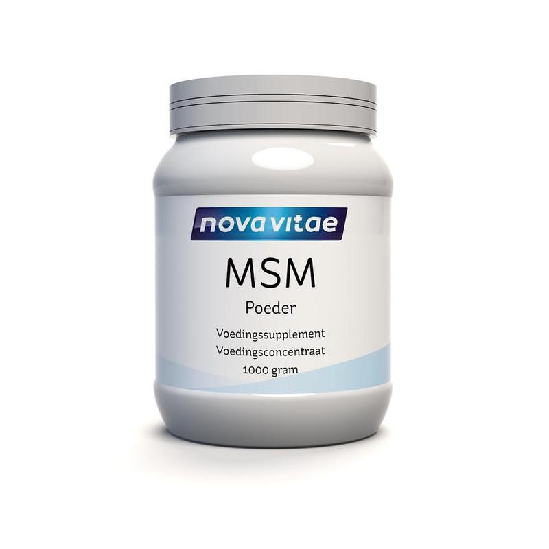 Nova vitae Nova Vitae MSM poeder - 1kg