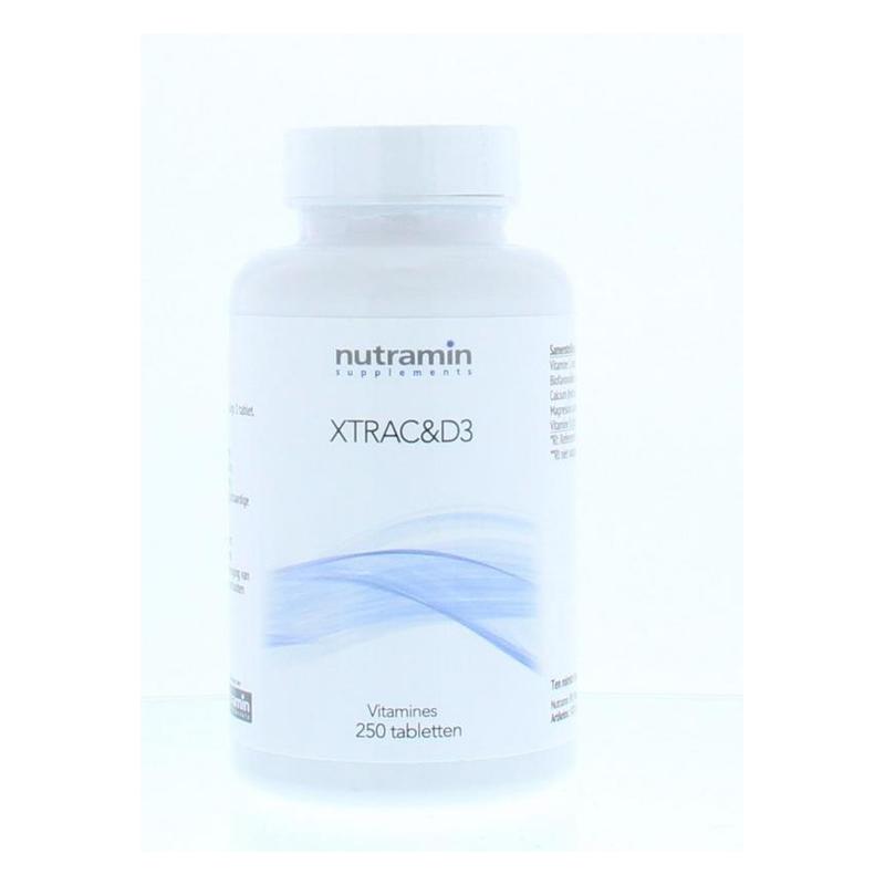 Nutramin Nutramin XtraC&D3 - 250tb