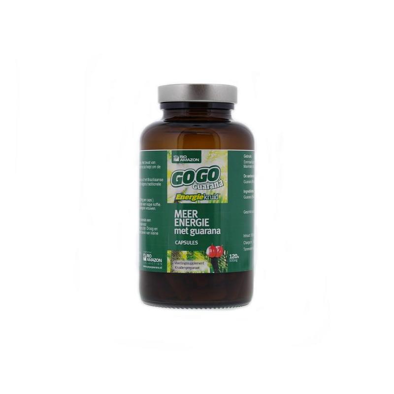 Rio amazon RIO AMAZON GoGo Guaraná Energiekruid - 120vcp