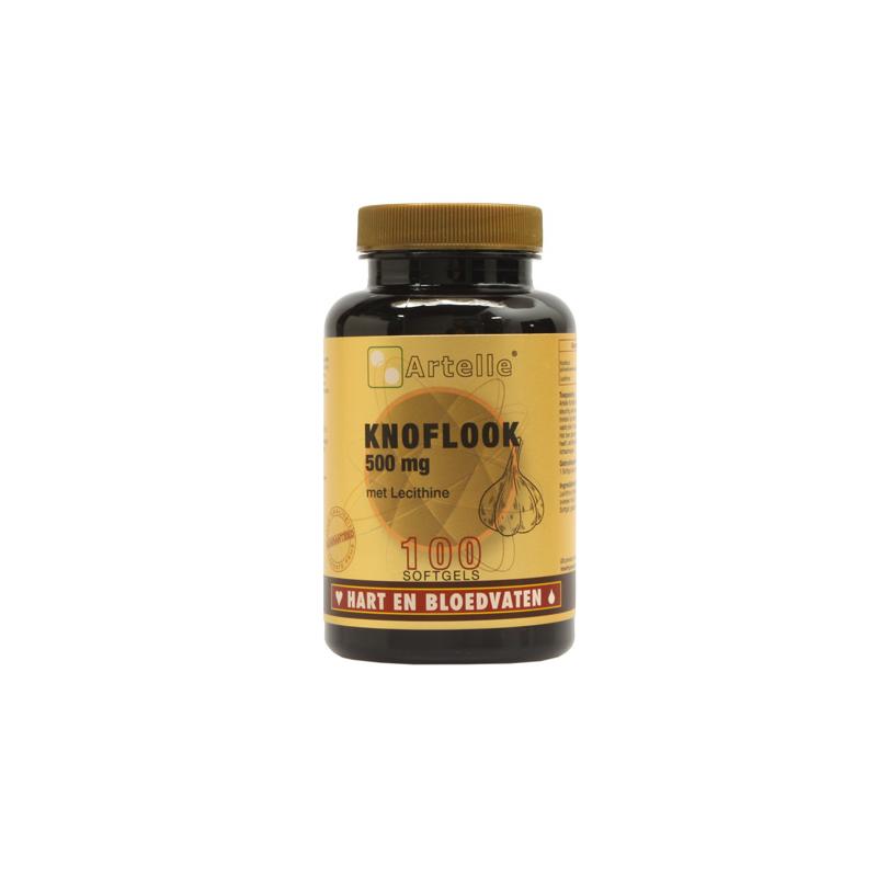 Artelle Artelle Knoflook 500mg + Lecithine 100 - 100sft