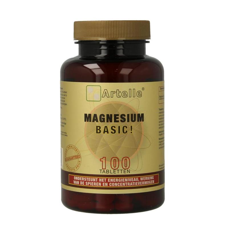 Artelle Artelle Magnesium Basic! 375 mg 100t - 100tb