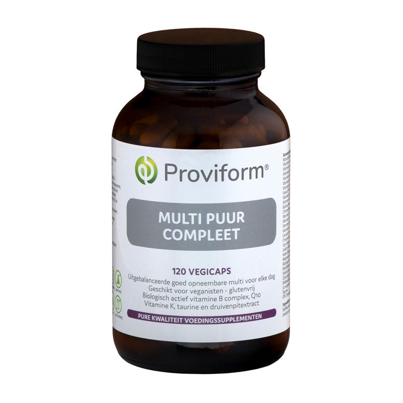 Proviform Proviform Multi Puur Compleet 120vcaps - 120vcp
