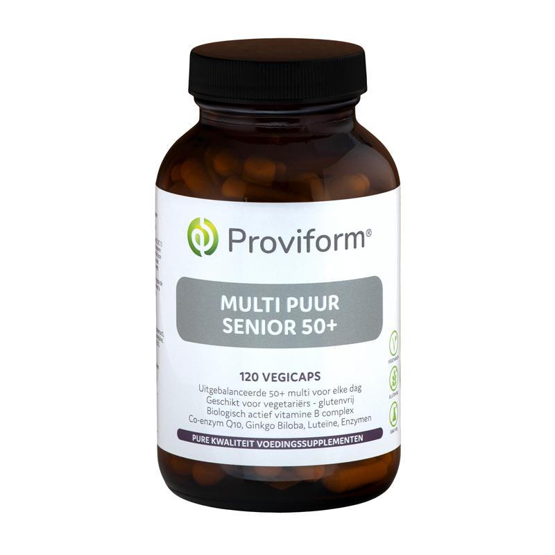 Proviform Proviform Multi Puur Senior 50+ 120vcaps - 120vcp