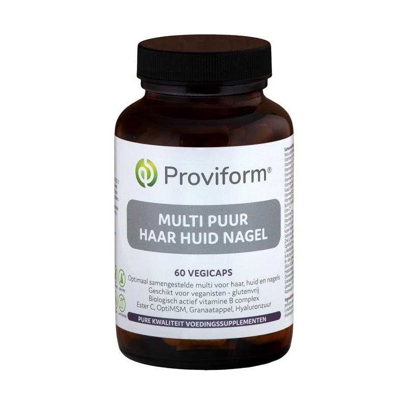 Proviform Proviform Multi Puur Haar Huid Nagel 60vcaps - 60vcp