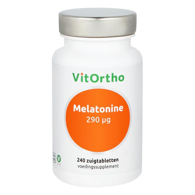 Vitortho VitOrtho Melatonine 290 mcg 240 zuigtabs - 240ztb