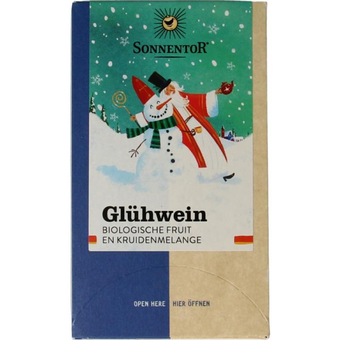 Sonnentor Sonnentor Glühwein kruiden thee - 20zk
