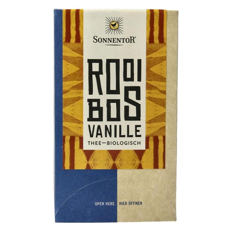 Sonnentor Sonnentor Rooibos & vanille thee - 18st