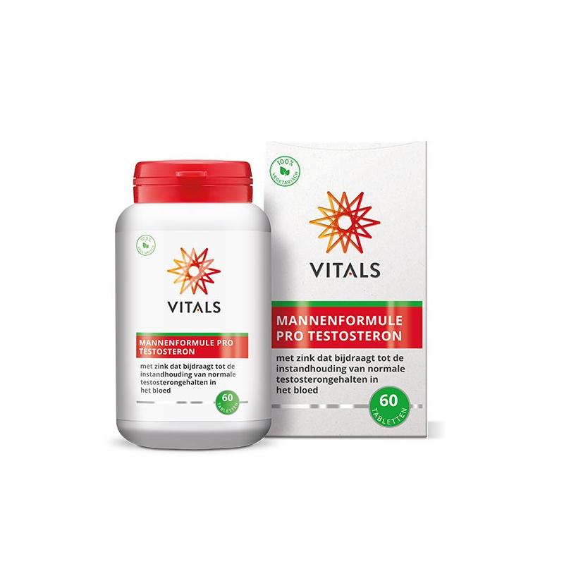 Vitals Vitals Mannenformule Pro Testosteron - 60tb