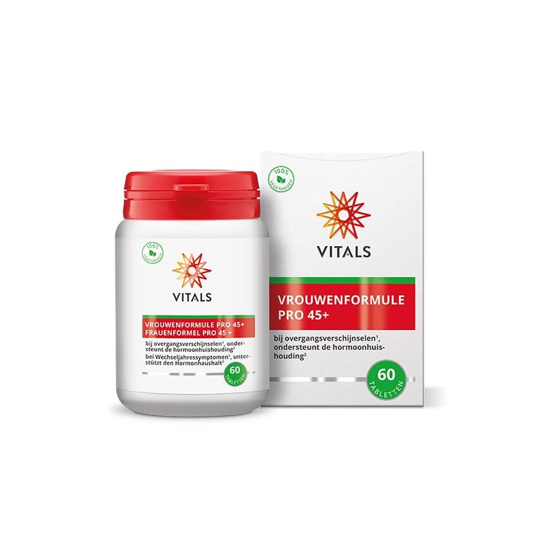 Vitals Vitals Vrouwenformule Pro 45+ - 60tb