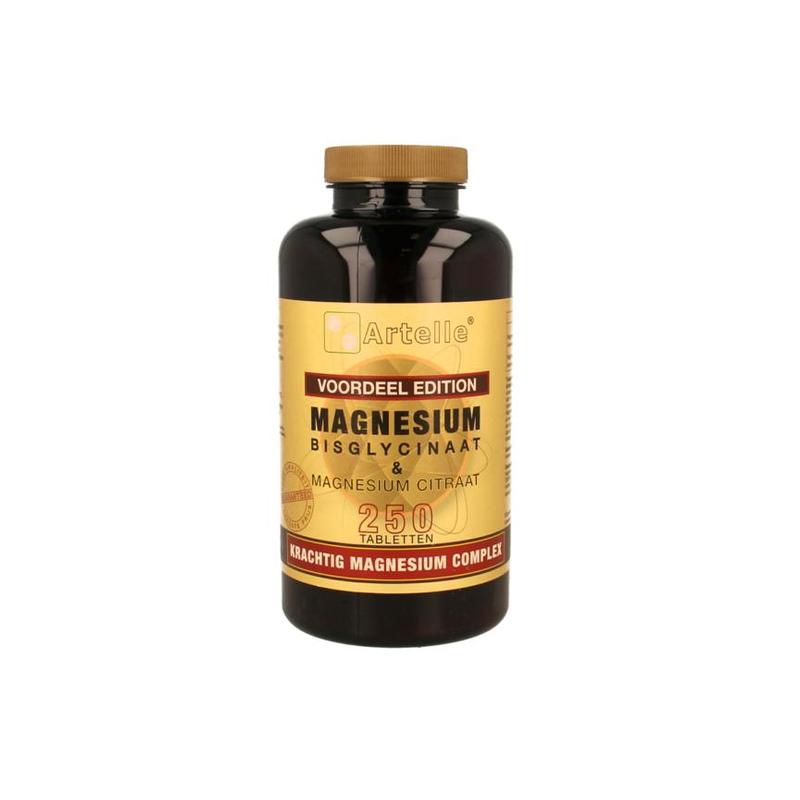 Artelle Artelle Magnesium Bisglyc Magn Citr250t - 250tb