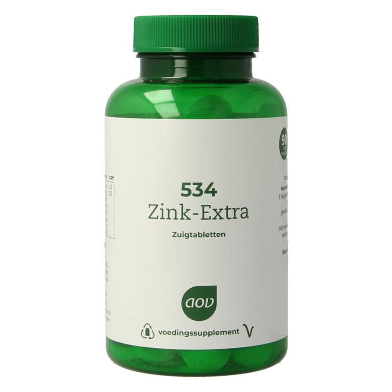Aov AOV 534 Zink-Extra zuigtabletten - 90ztb