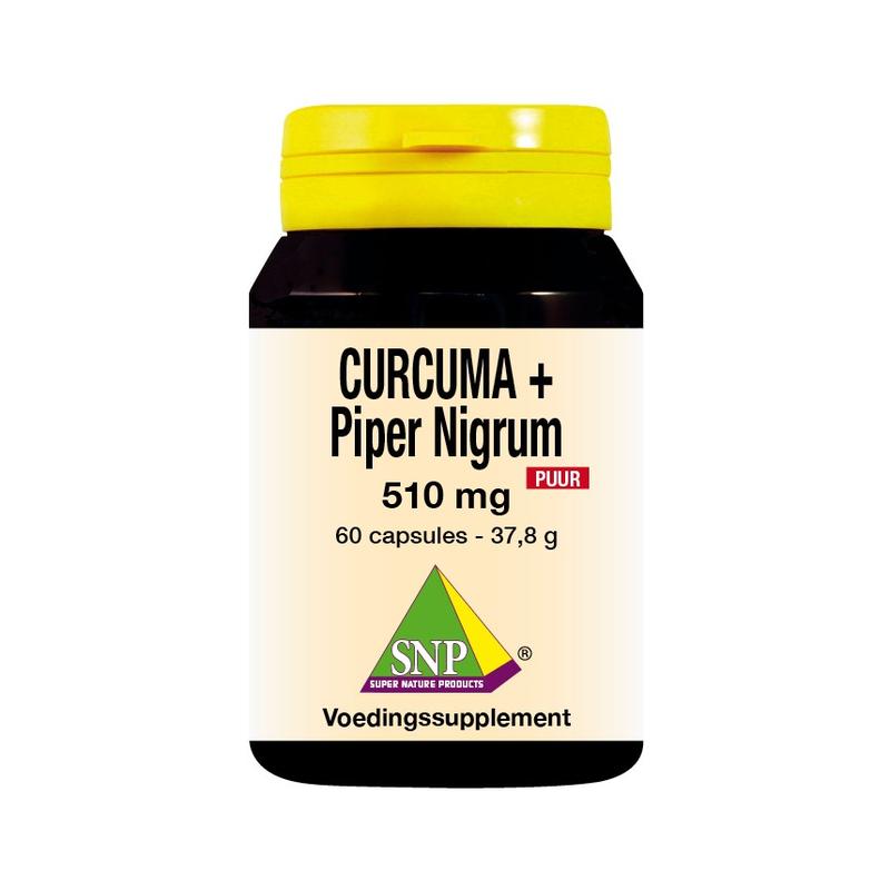 Snp SNP Curcuma & piper nigrum 510 mg puur - 60cp