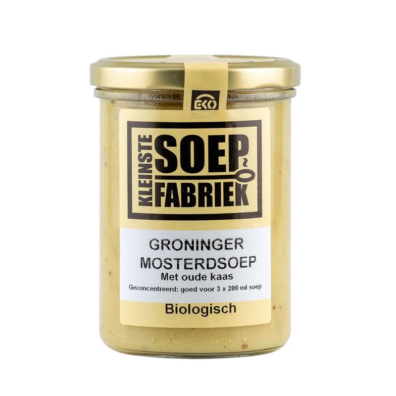 Kleinste soepfabriek Kleinste Soepfabriek Groninger Mosterdsoep Bio - 400ml