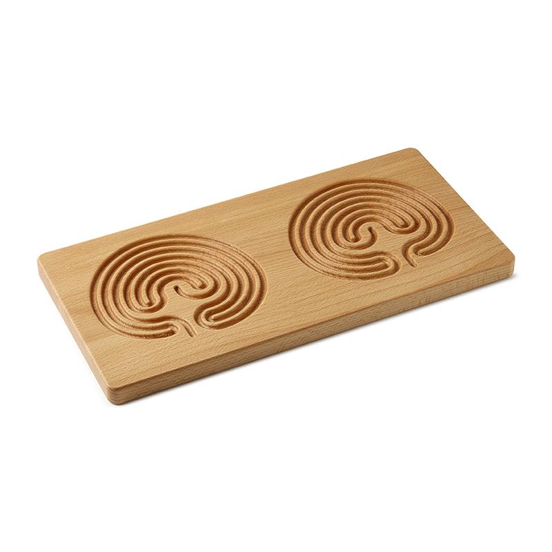 Therapeutenwinkel Therapeutenwinkel Dubbel hout vingerlabyrint - 1st